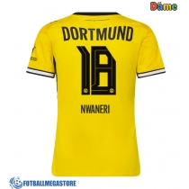Fotballdrakt Dame Borussia Dortmund Ethan Nwaneri #18 Hjemmedrakt 2026-27 Kortermet